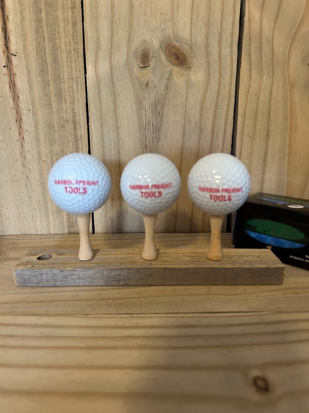 Limited Edition NIB 3 Pack of Harbor Freight Golf Balls